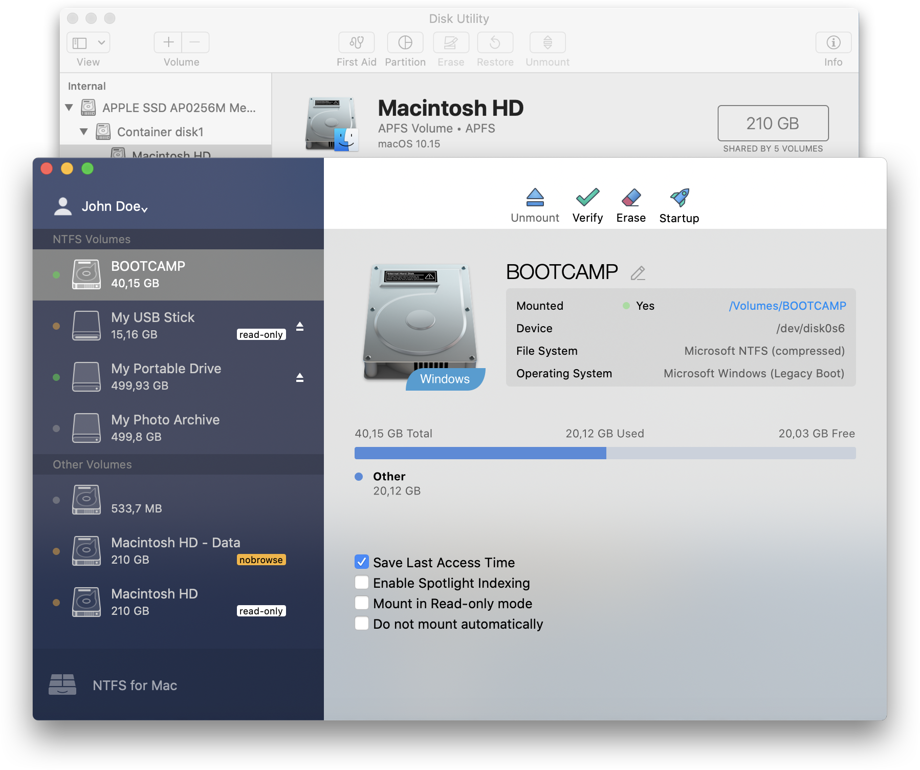 paragon ntfs for mac osx cant be opened because it isn